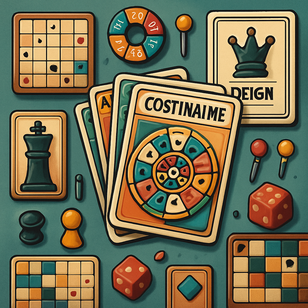 Customized board game components