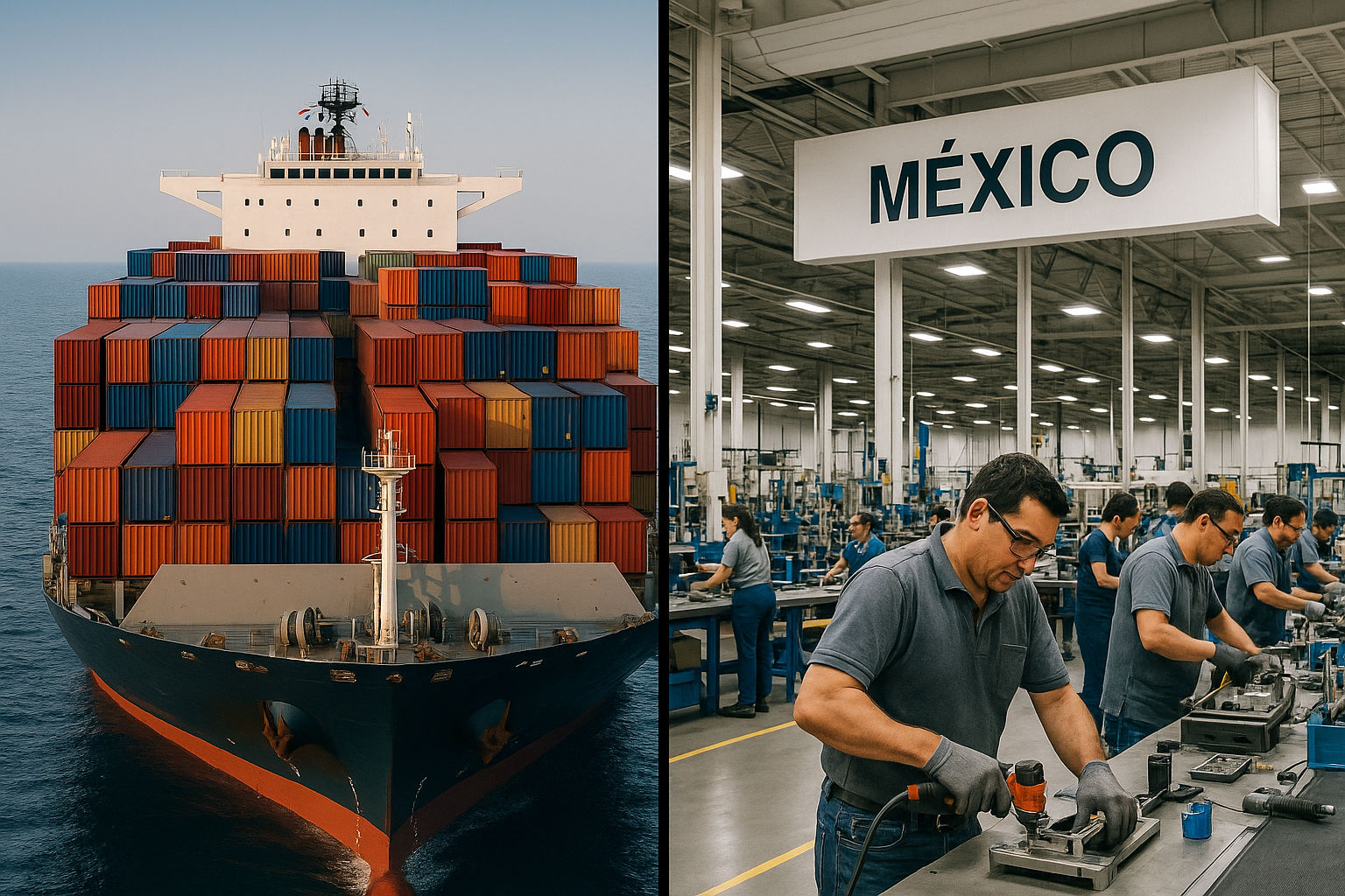 Comparison of Chinese imports and near shoring manufacturing